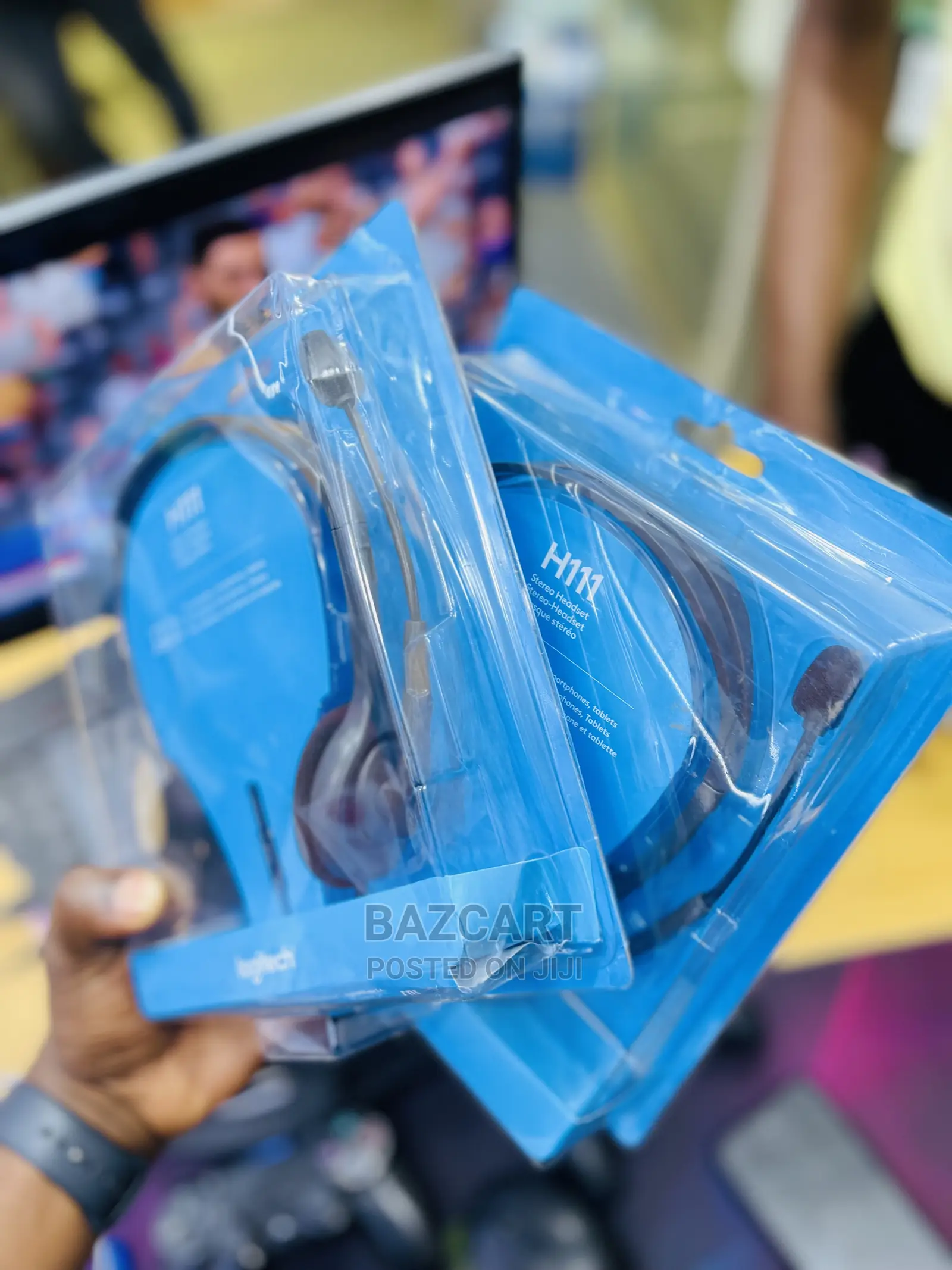 Logitech H111 Headsets With Noise Cancellation Mic