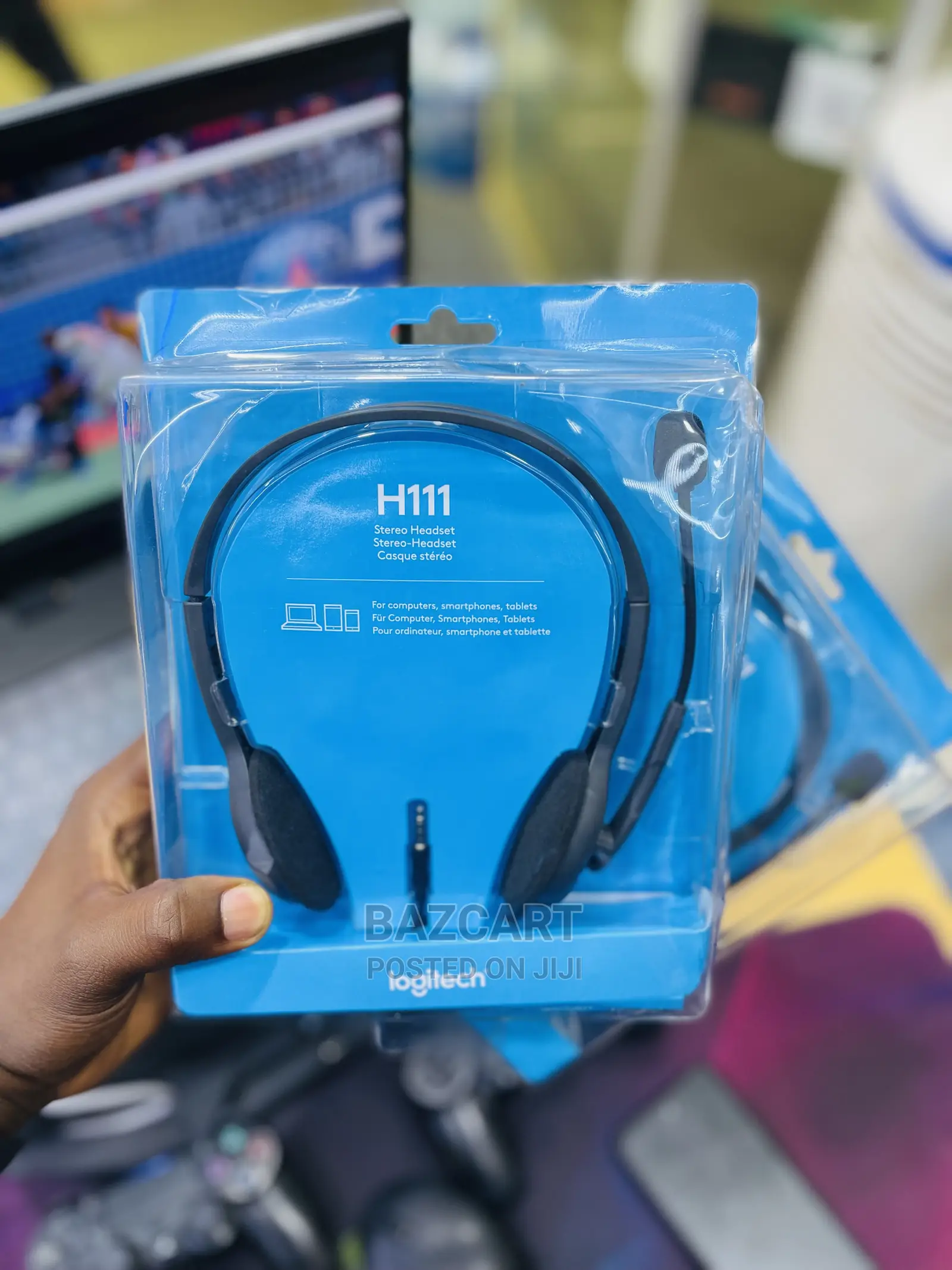 Logitech H111 Headsets With Noise Cancellation Mic