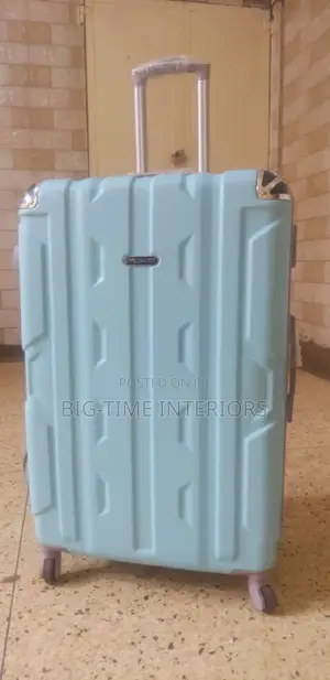 Classy Plastic Suitcases Extra Large