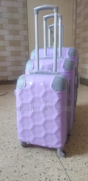 Small Purple Plastic Suitcases