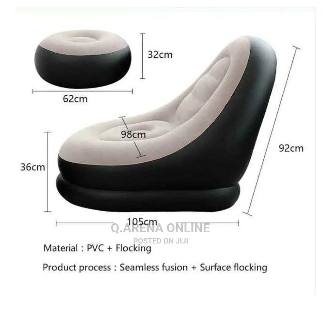 Inflammable Comfortable Air Chair / Air Furniture