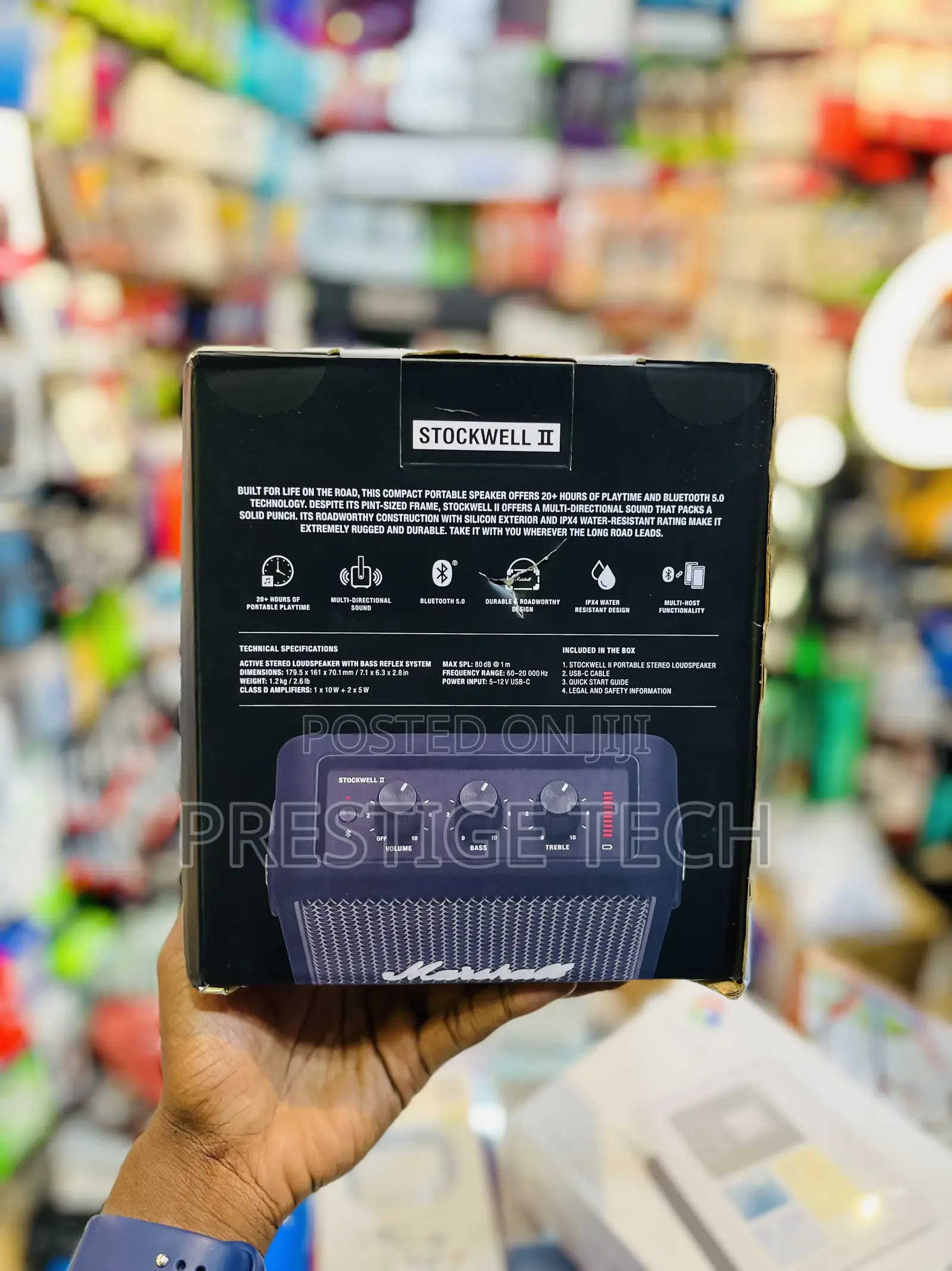 Marshall Stockwell 2 Powerful Bluetooth Speaker