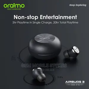 Oraimo Air-Buds 3 Powerful Bass IPX7 True Wireless Earbuds