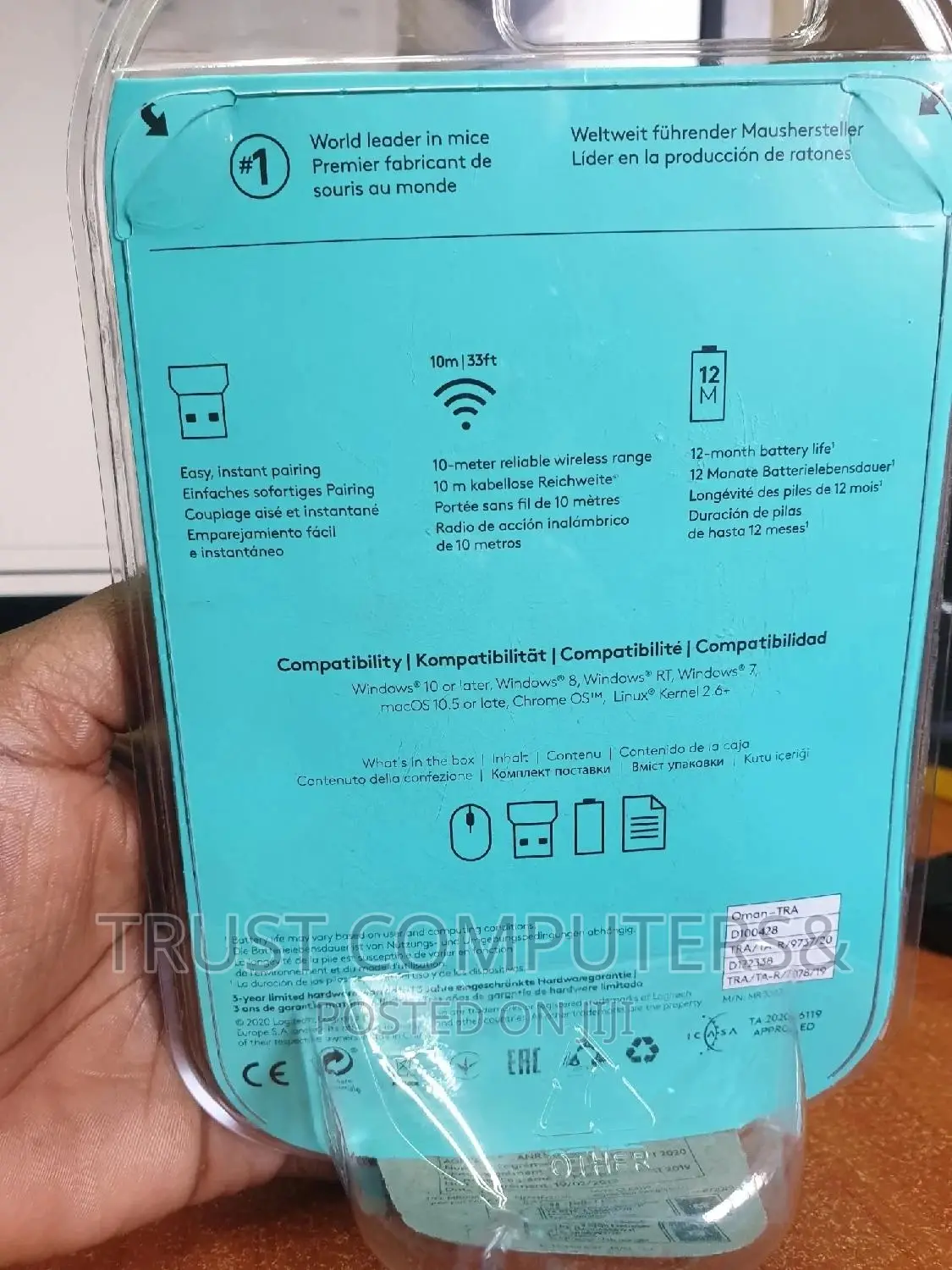 Original Logitech Wireless Mouse M185