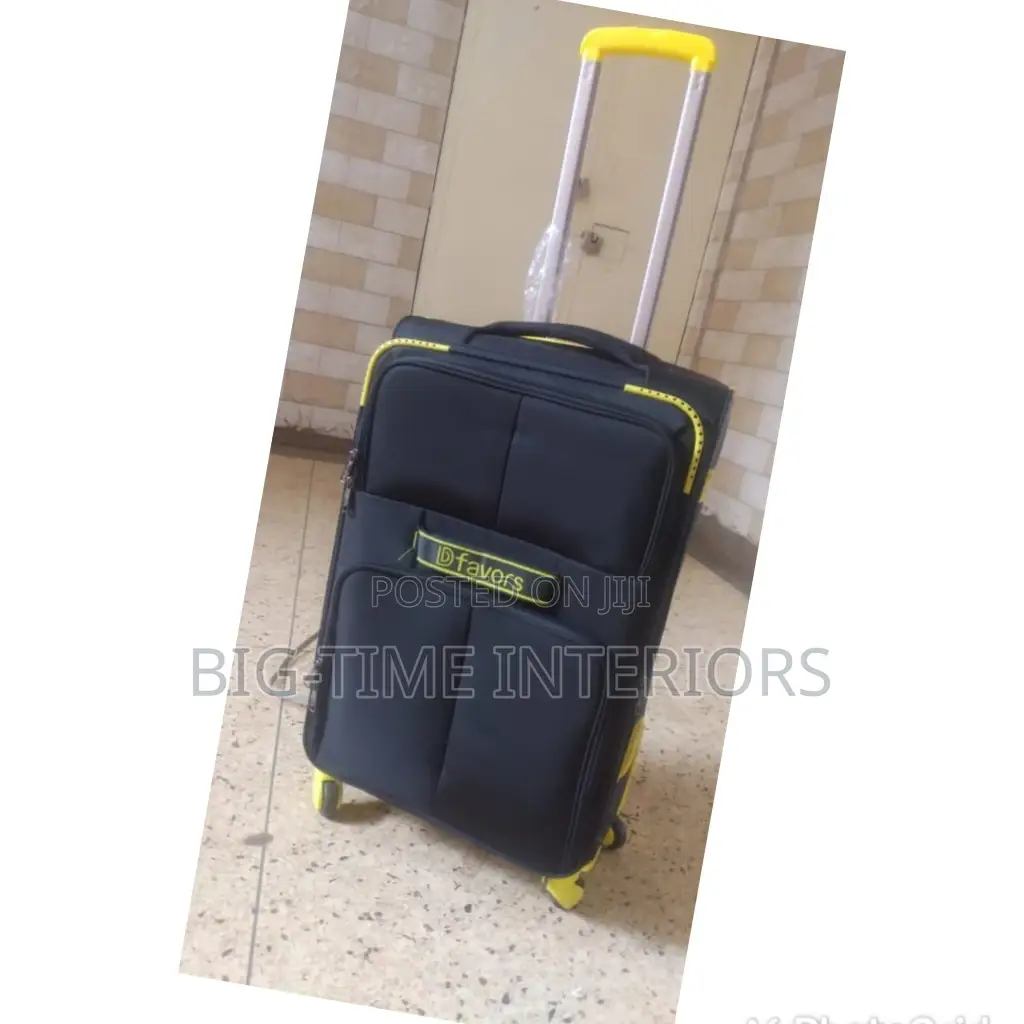 Dfavors Black Medium Size Suitcases