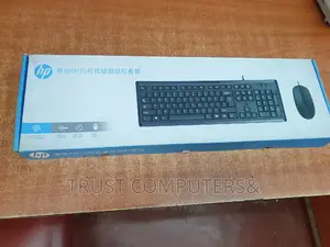 Hp KM10 Original Wired Keyboard Combo