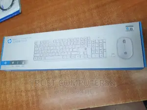 Hp CS10 Original Wireless Keyboard Combo White