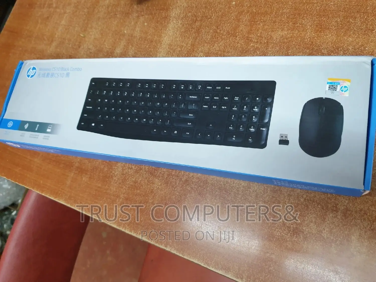 Hp Original Wireless Keyboard and Mouse CS10 Black Combo