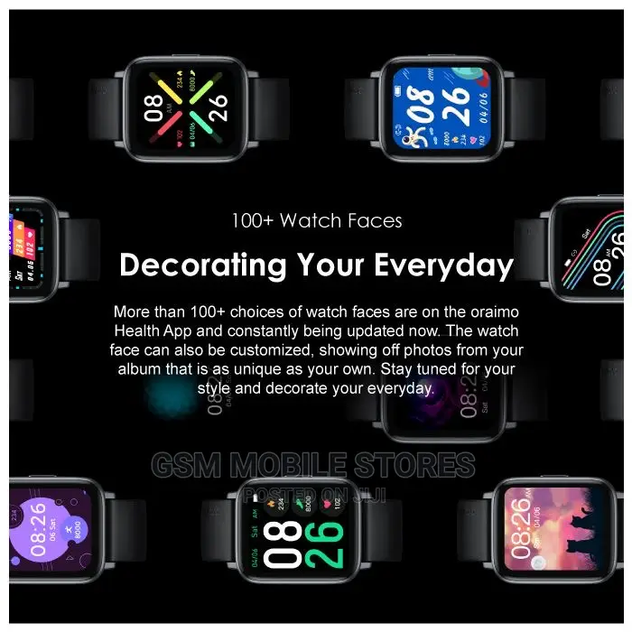 Oraimo Watch 2 GPS Function Smart Watch,133 Training Modes