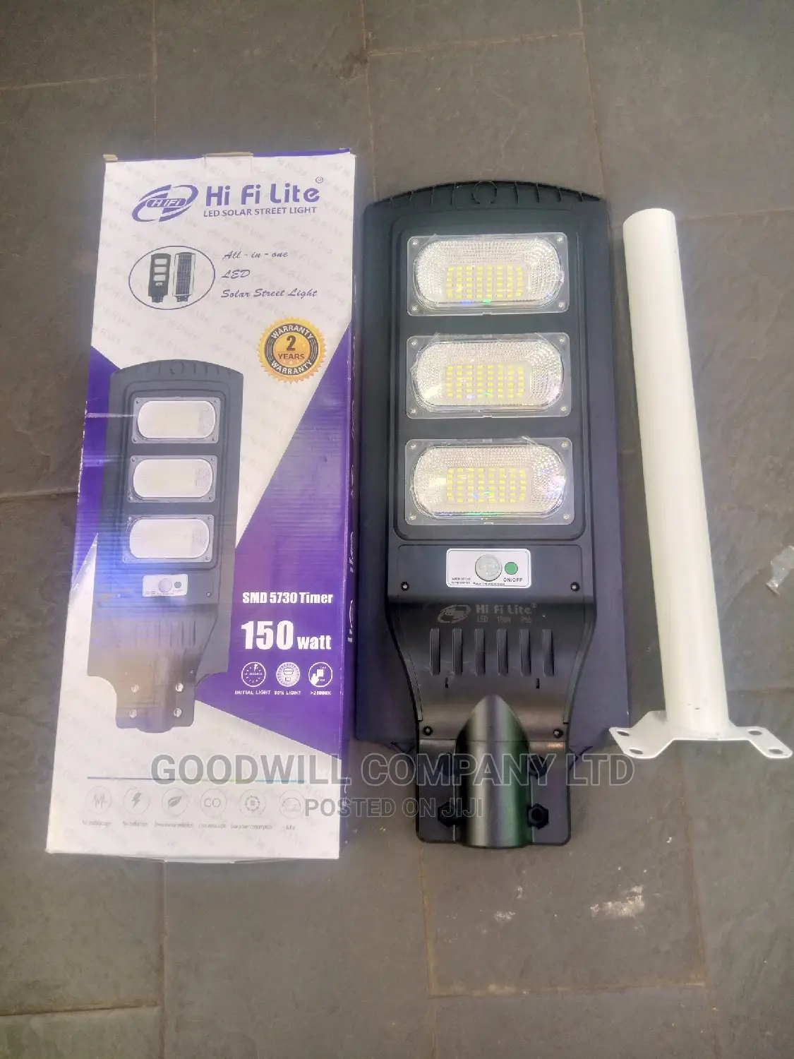 150w Solar Street Light 