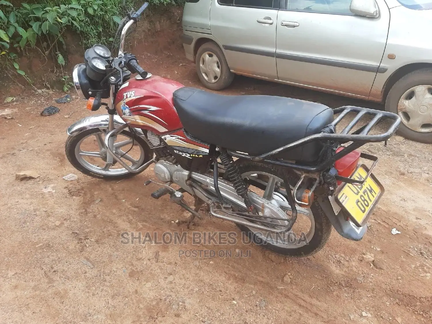 TVS HLX Plus ES 2019 Red