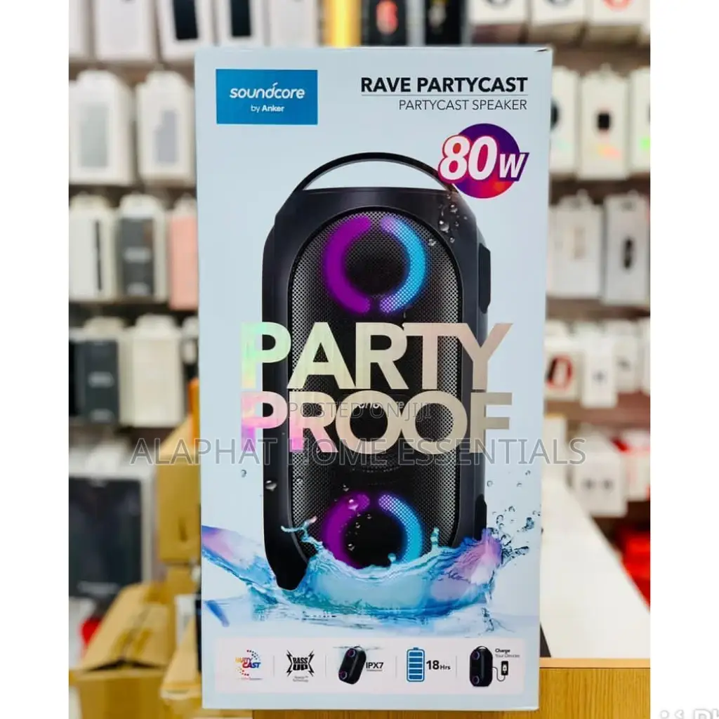 Rave Party Proof/ Party Cast Speaker