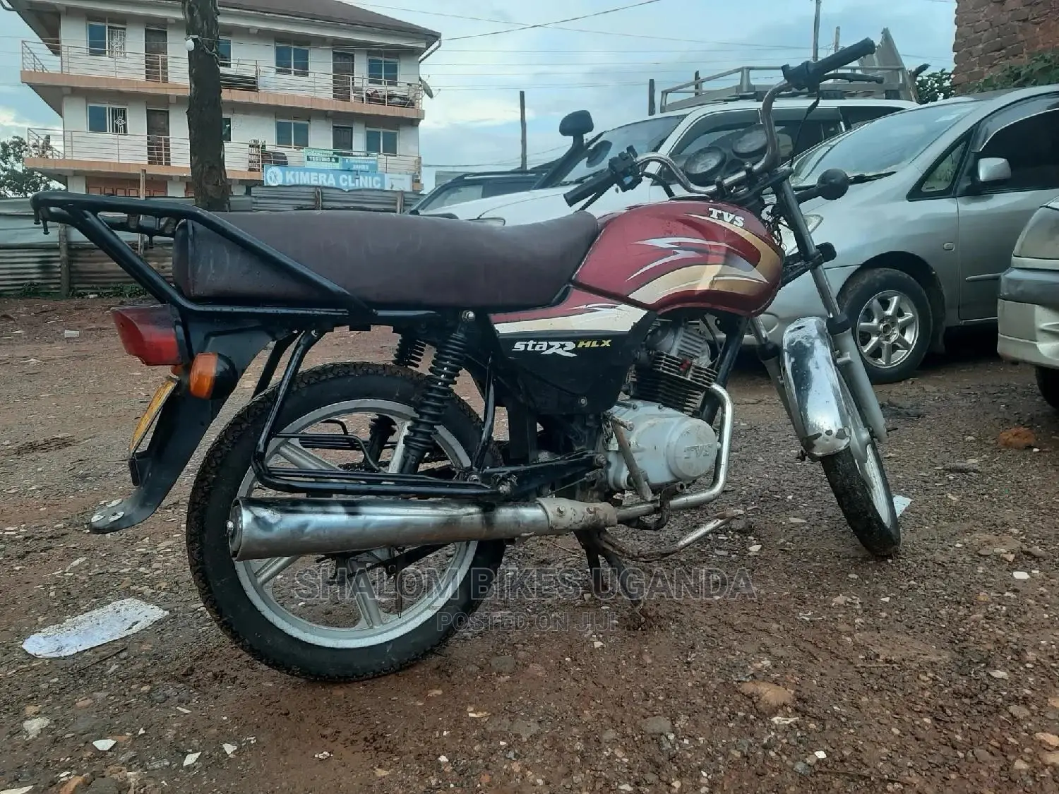 TVS XL 100 2018 Red