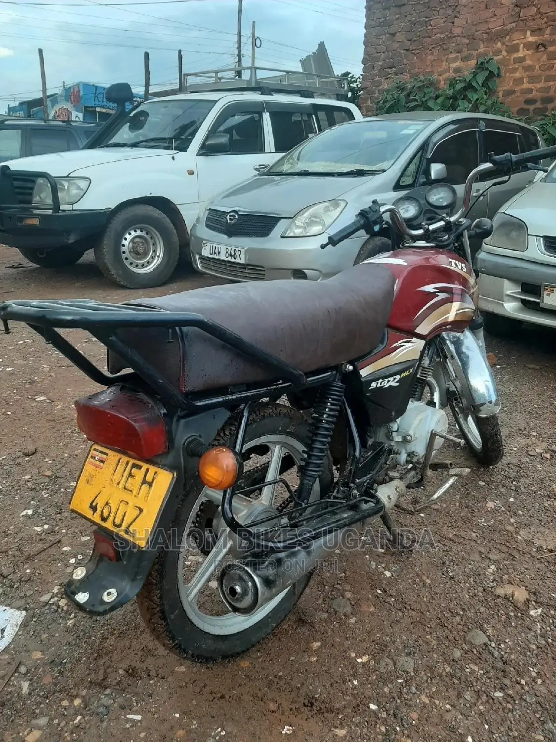 TVS XL 100 2018 Red