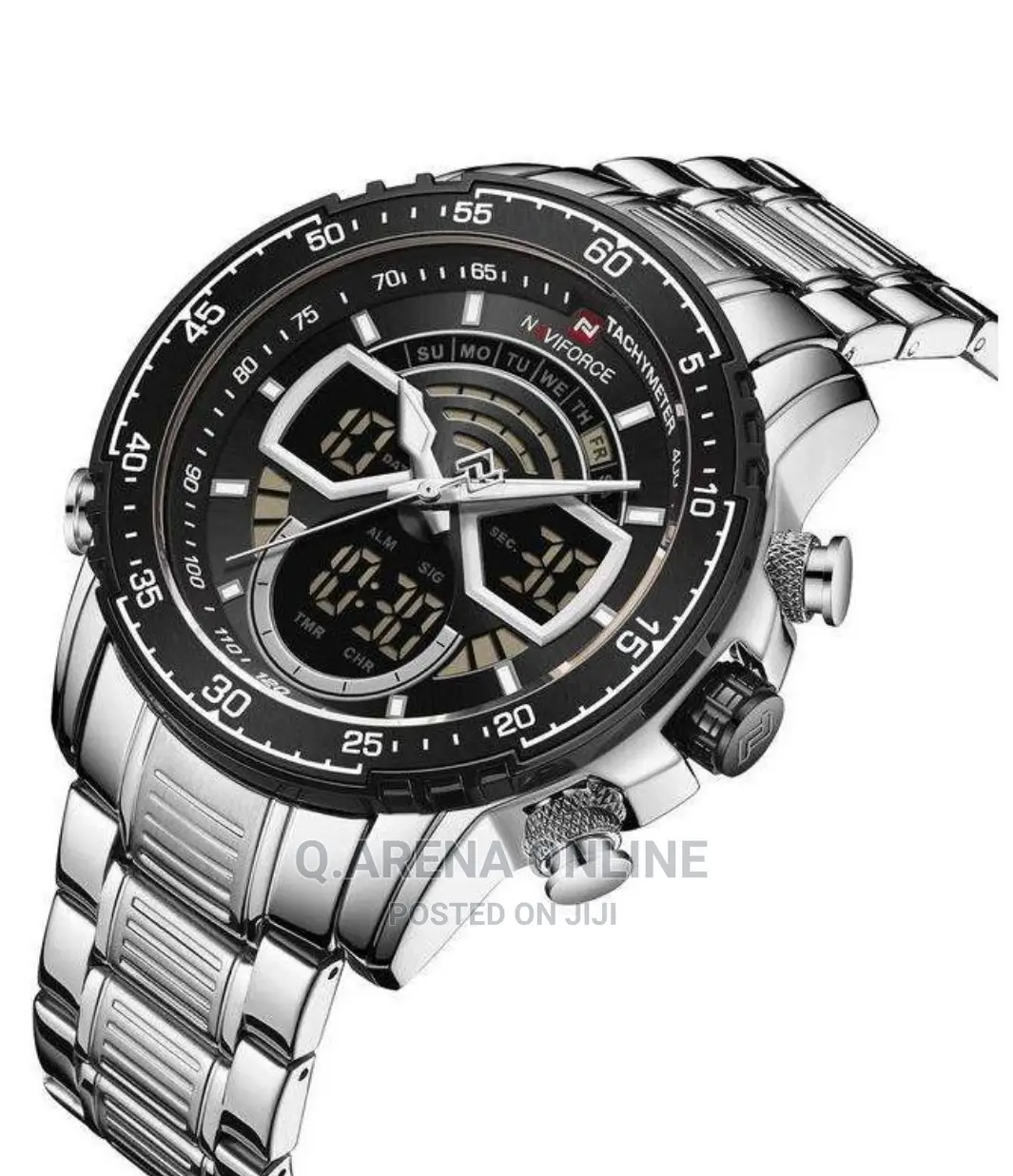 Naviforce Stainless Steel Waterproof Watch