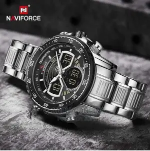 Naviforce Stainless Steel Waterproof Watch