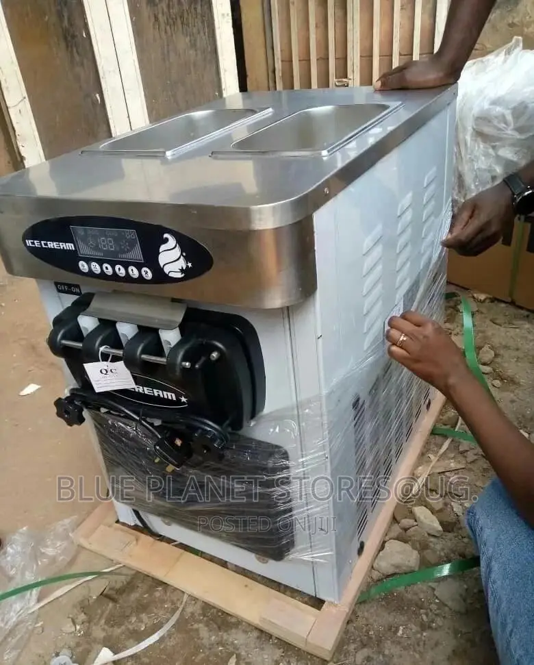 Auto "3 Flavor" Ice Cream Machine || Medium/Table Soft Serve