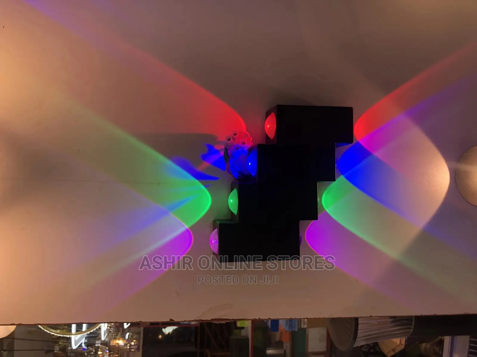 Coloured Steps Wall Light