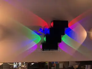 Coloured Steps Wall Light