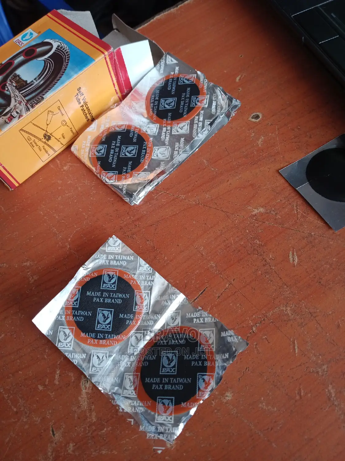 Self Vacanayzing Tube Patches