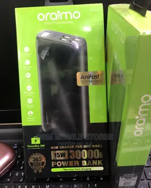 Oraimo Powerbox 300 30000mah 15W Fast-Charging Power Bank