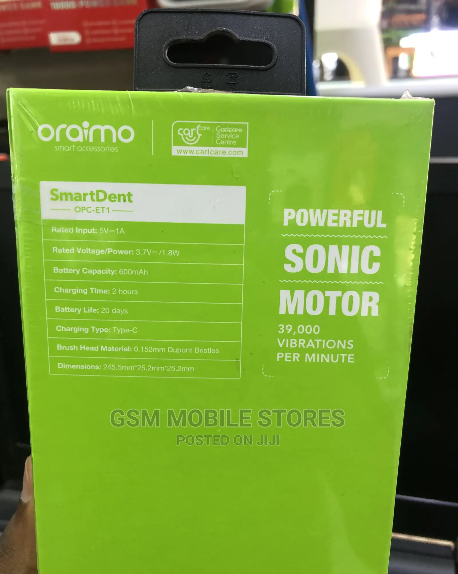 Smartdent Electric Toothbrush Oraimo OPC-ET1