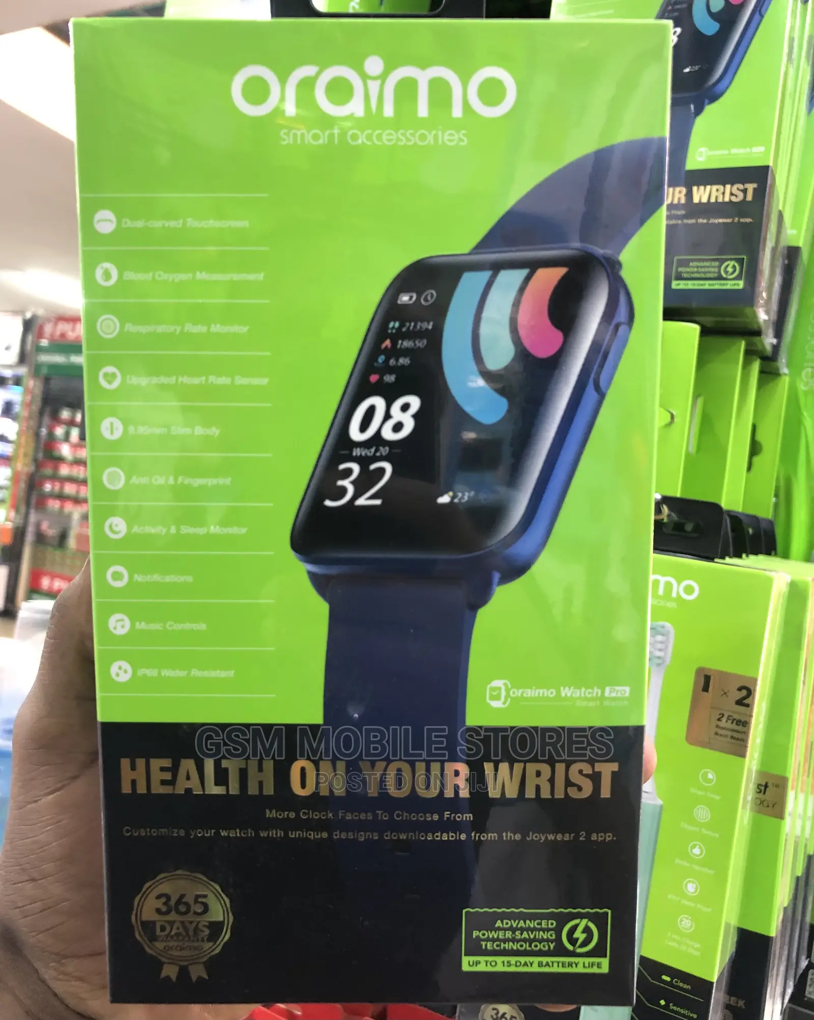 Classy Oraimo Series 6 Smartwatch Pro OSW-16P