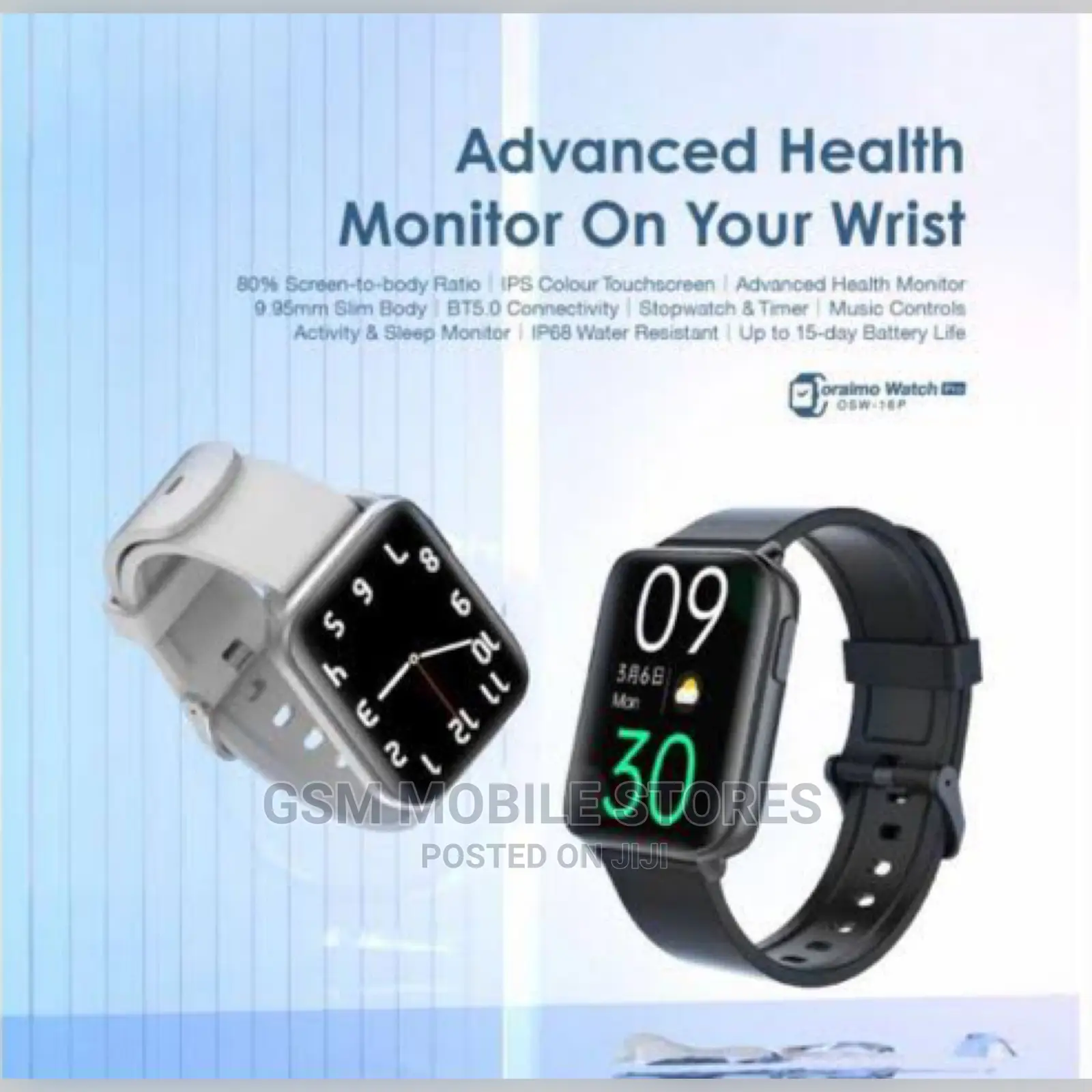 Classy Oraimo Series 6 Smartwatch Pro OSW-16P