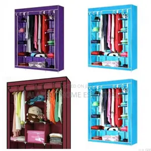 3 Coulmn Wooden Wardrobe