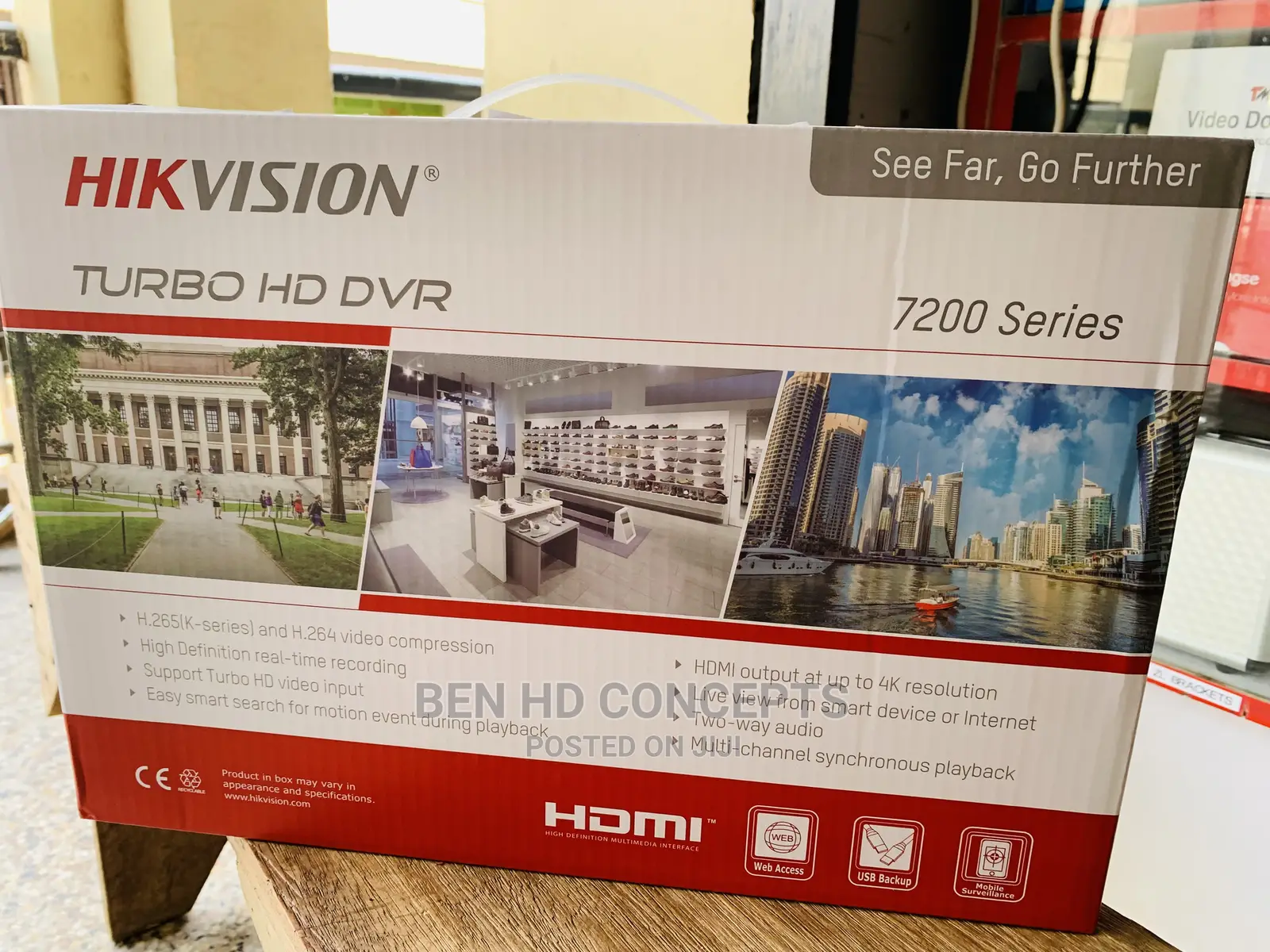 4 Channel DVR Hikvision 1080p