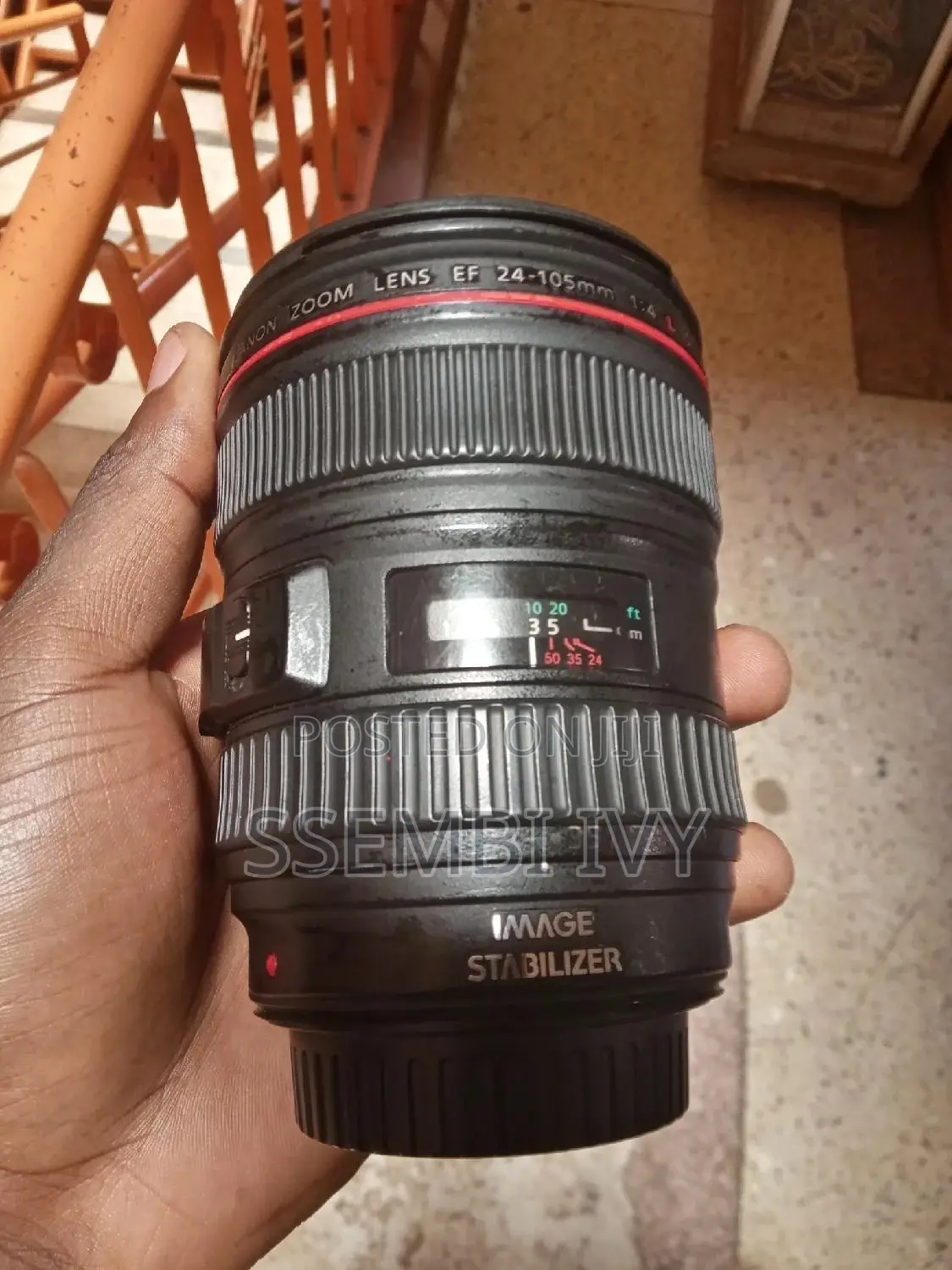 CANON 24-105mm Lens (Red Ring).