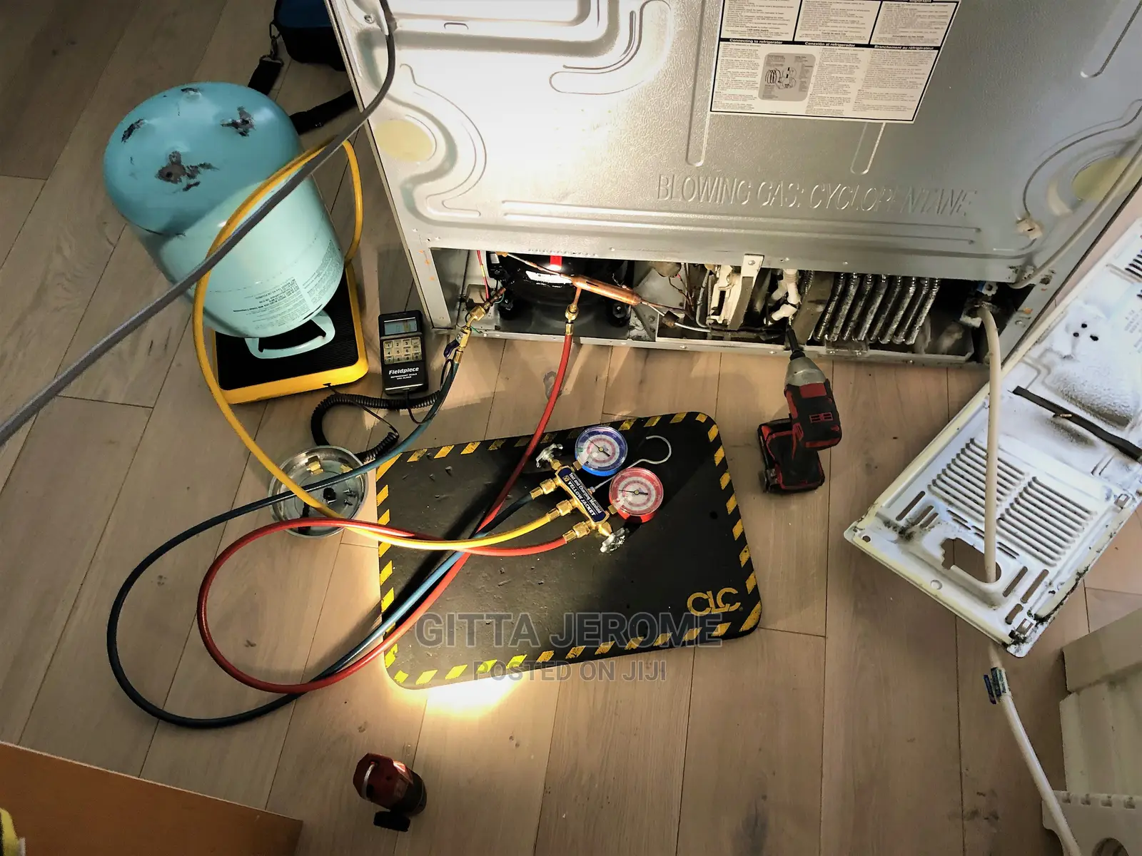 ADH Fridge Repair Mechanic or Technician, Gas Refill Etc