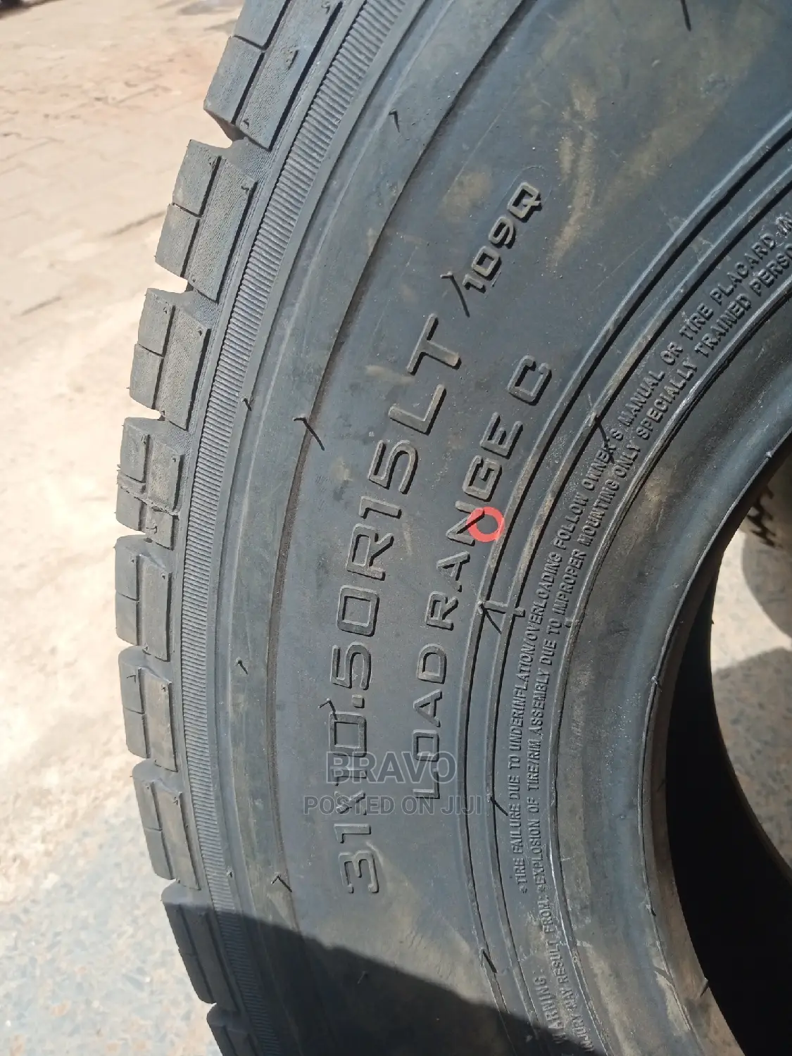 31*10.50R15 Triangle Lt