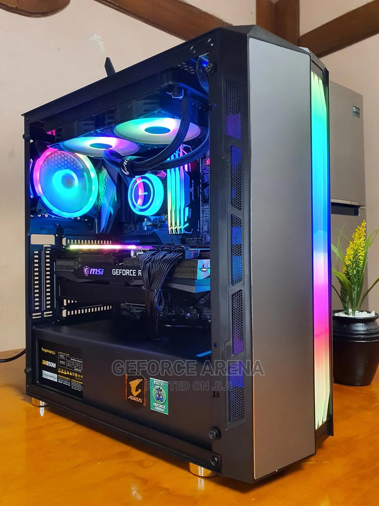 New Desktop Computer 64GB AMD Ryzen 9 HDD+SSD 4T