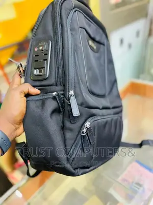 Numinous Bag With Inbuilt Power Bank,Fingerprint Security