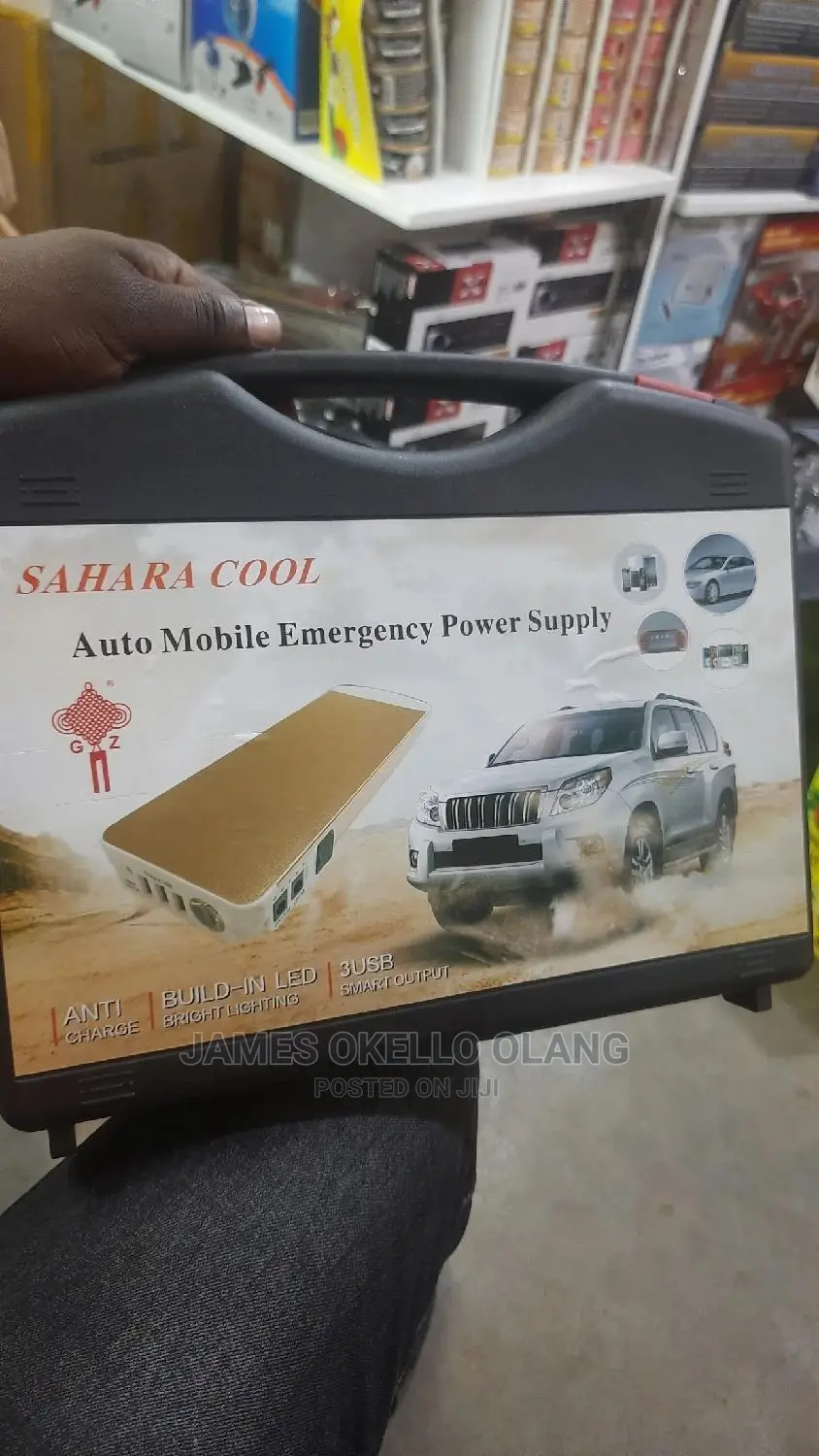 Original Jump Starter Kit Plus Tyre Pump.