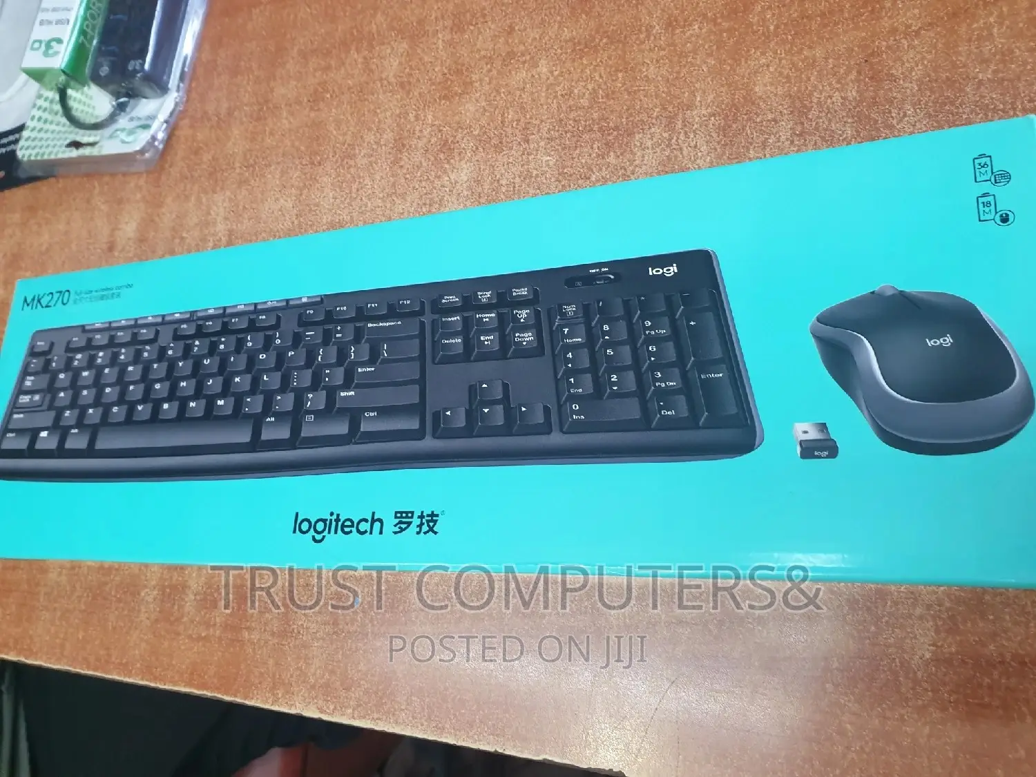 Logitech MK270 Logitech Wireless Keyboard and Mouse (Combo)
