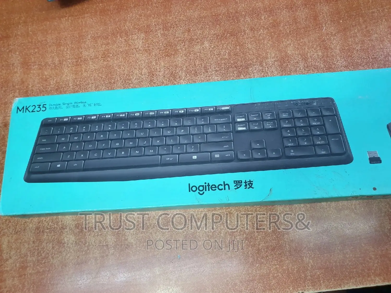 MK235 Wireless Keyboard Can Mouse Combo
