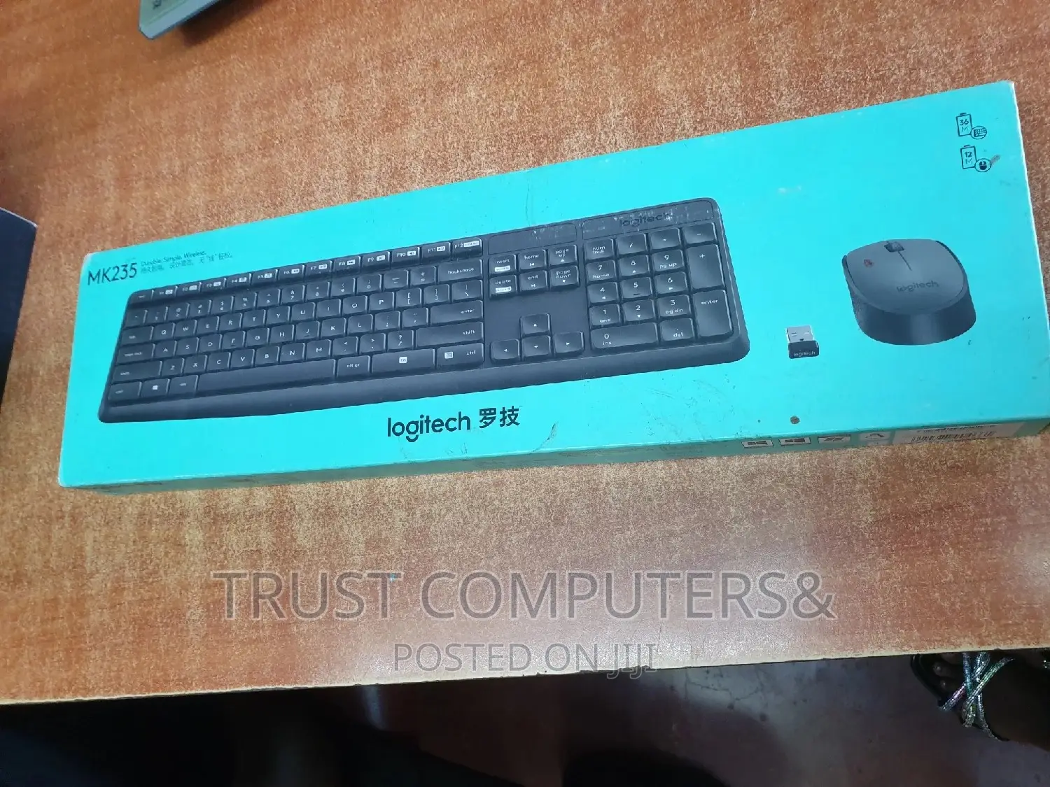 MK235 Wireless Keyboard Can Mouse Combo