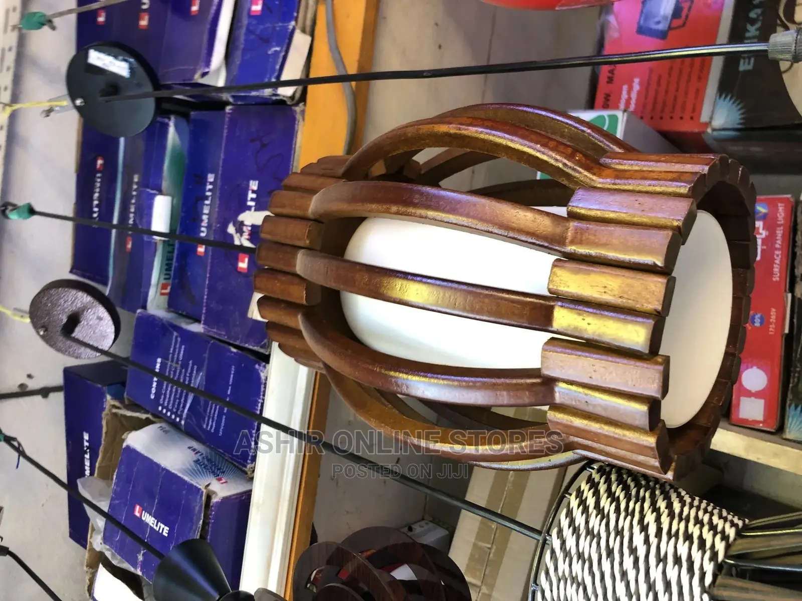 Restaurant Wooden Pendant Light