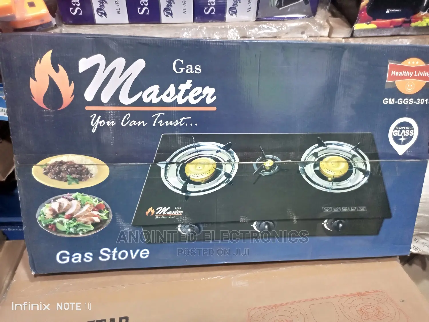 Gas Stove Three Banners