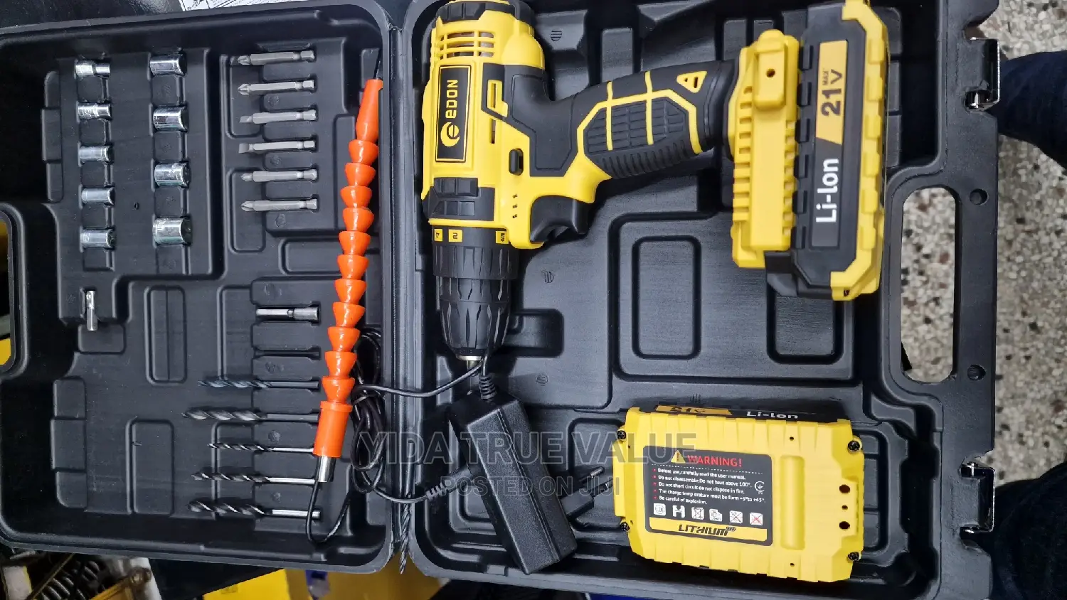 Rechargeable Drill 21v Edon Brand