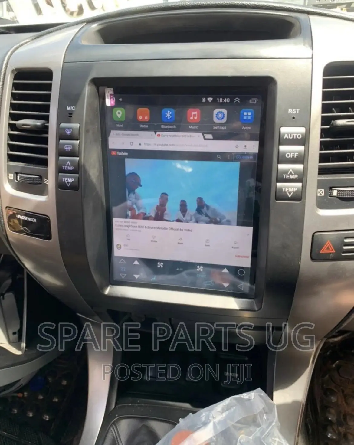 Prado TX FJ120 2003 - 2009 Tesla Android Radio