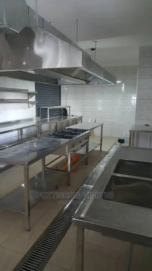 Stainless Steel Handrails, Kitchen Tables and Fittings