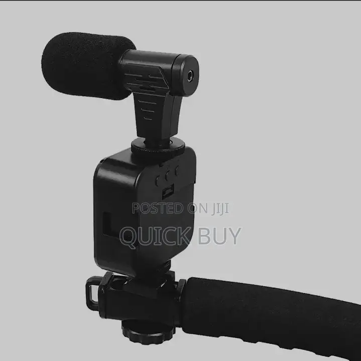 Portable Camera Stabilizer,Fill Light,Microphone Bracket