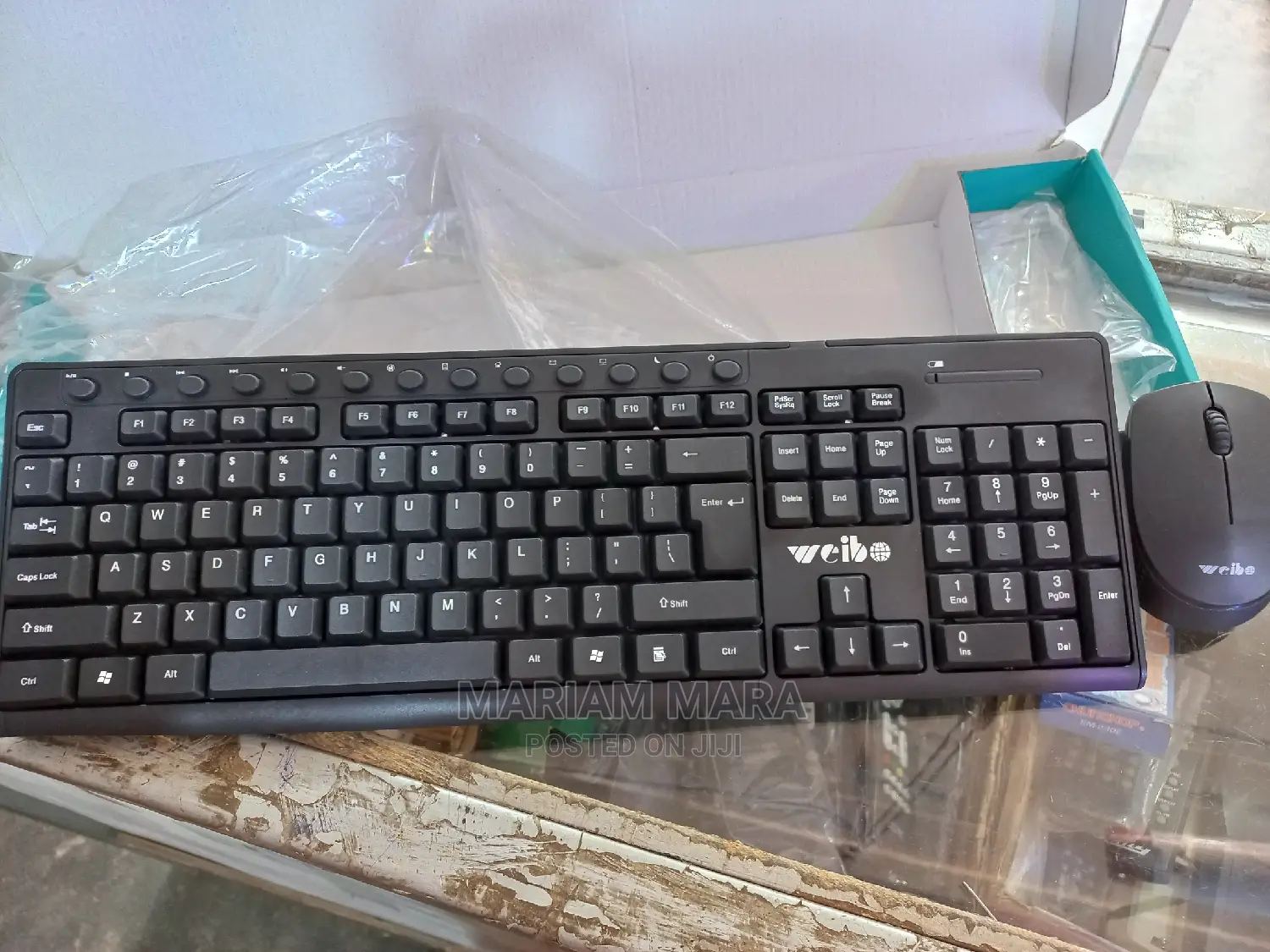 Wireless Keyboard With Mouse