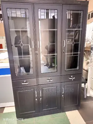 Black Cupboard Three Doors