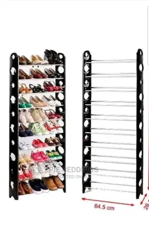 10 Step Shoe Racks