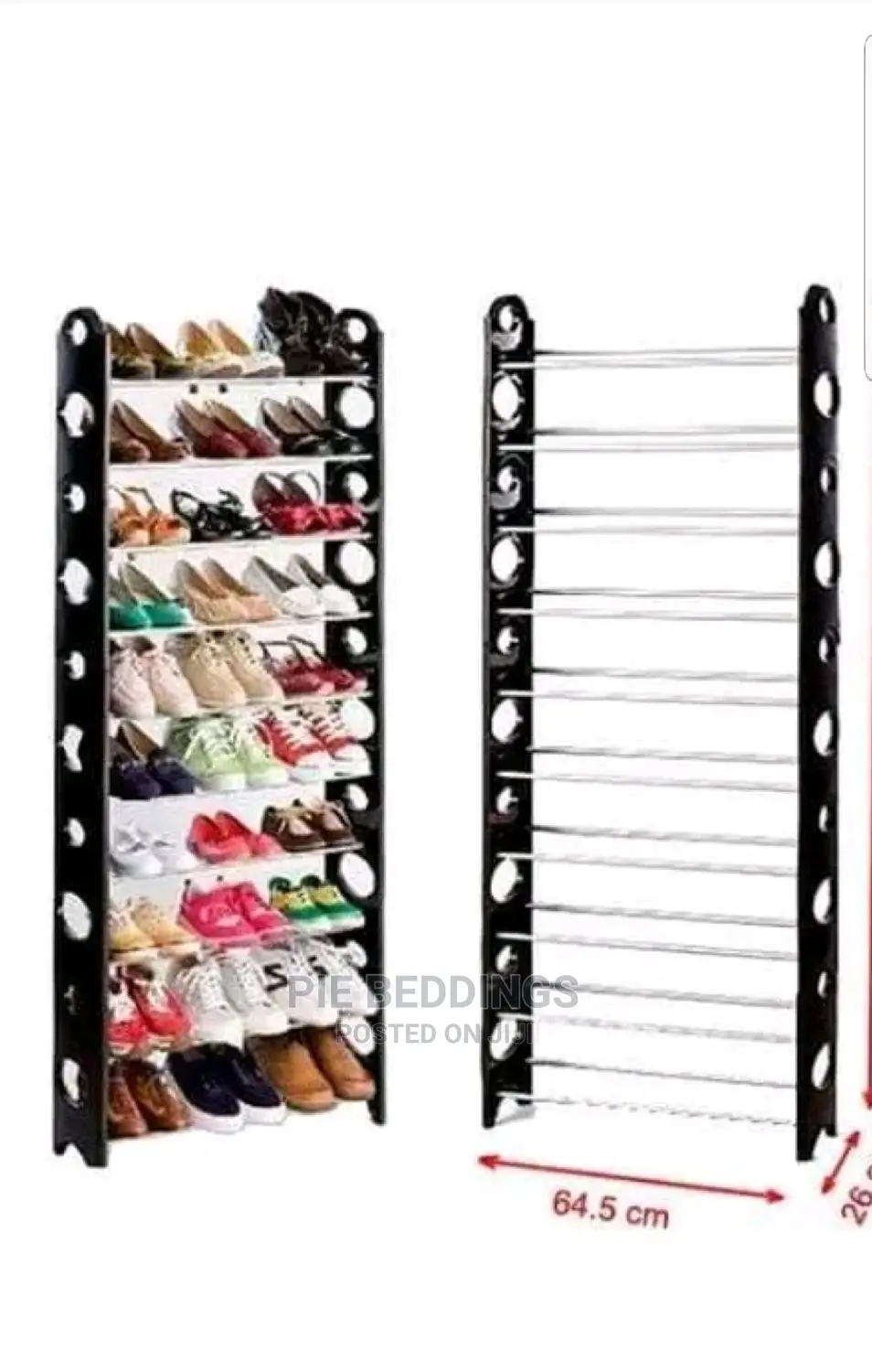 10 Step Shoe Racks