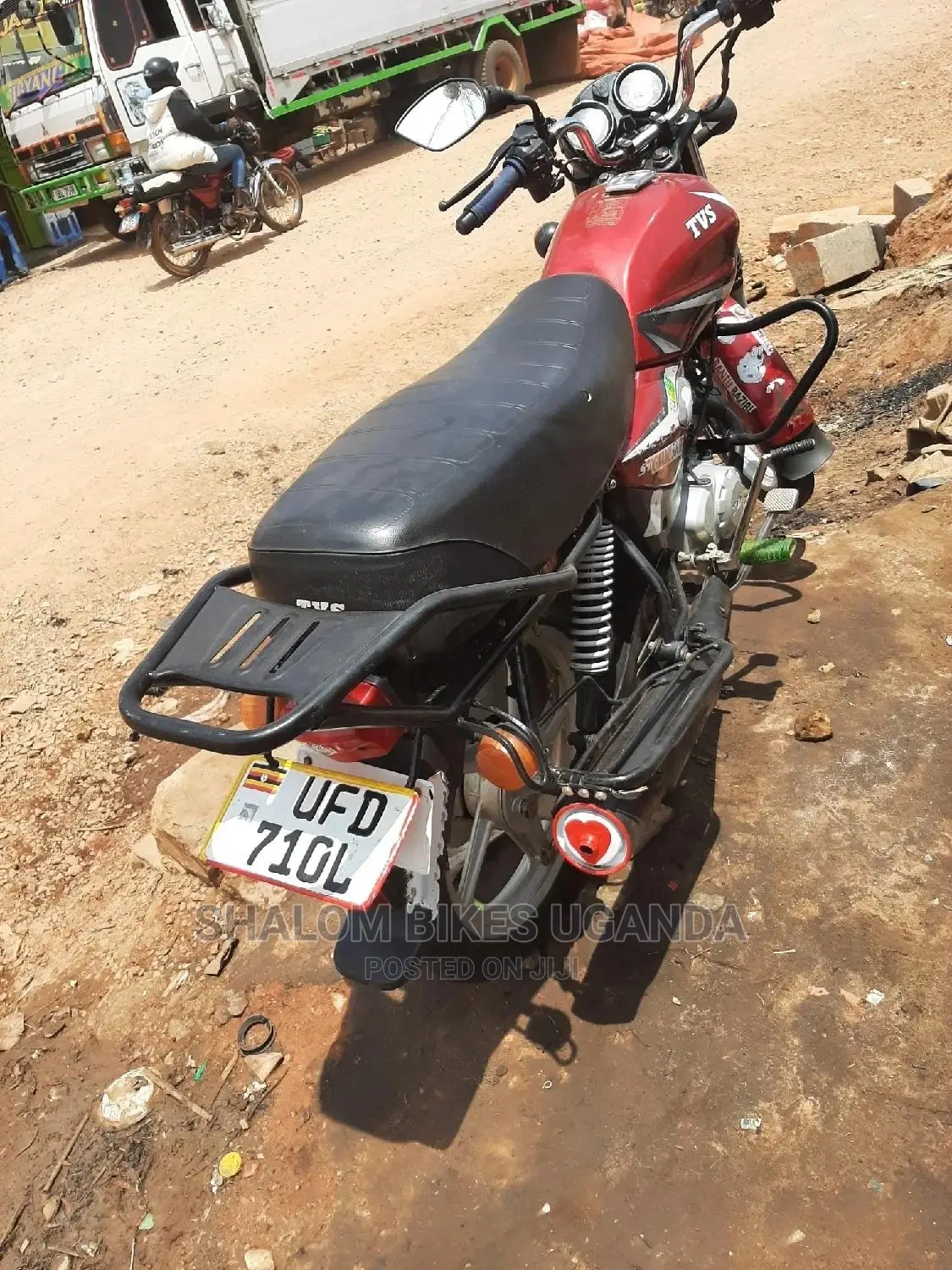 TVS HLX 125 2022 Red